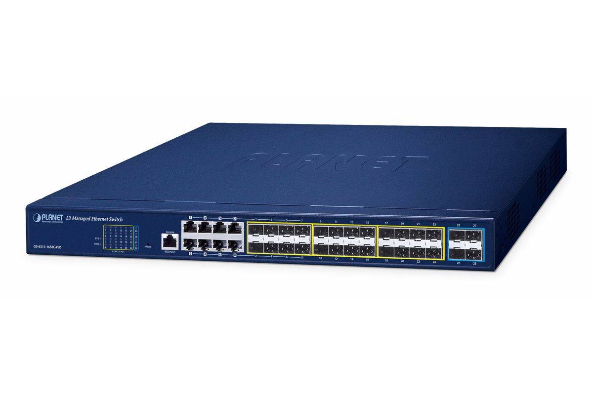 PLANET GS-6311-16S8C4XR netwerkswitch Managed L3 Gigabit Ethernet (10/100/1000)-0