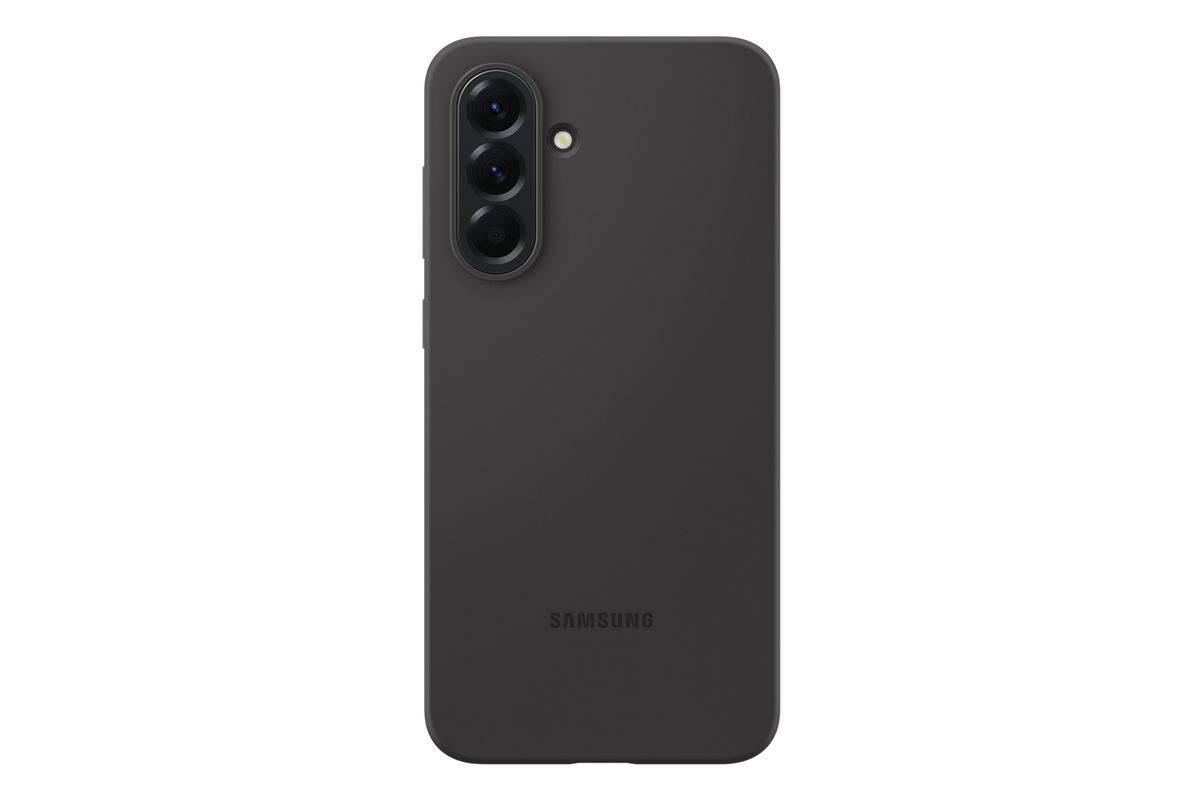 Samsung smartphone siliconen hoesje zwart voor Galaxy A56-0