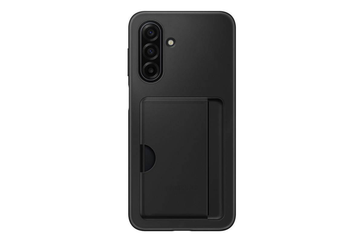 Samsung smartphone hoesje met kaartsleuf, zwart, voor Galaxy A17-0