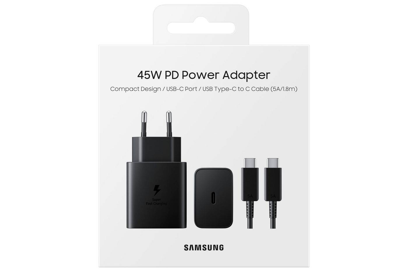 Samsung snellader 45W Voedingsadapter EP-T4510 zwart-4