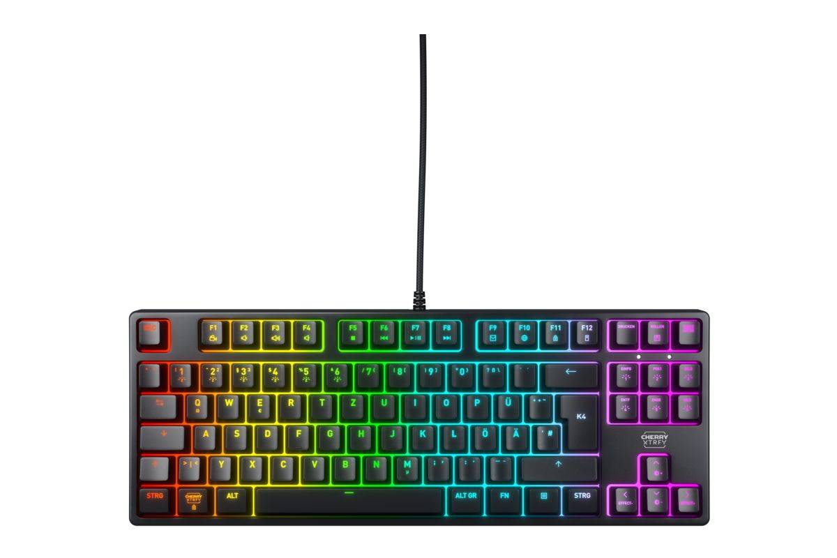 CHERRY K4V2 TKL toetsenbord Gaming USB QWERTZ Engels Duits-0