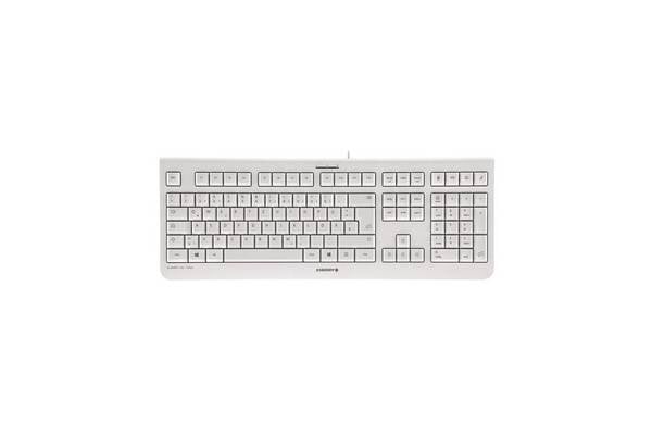CHERRY KC 1000 toetsenbord Thuis USB Zwitsers Grijs