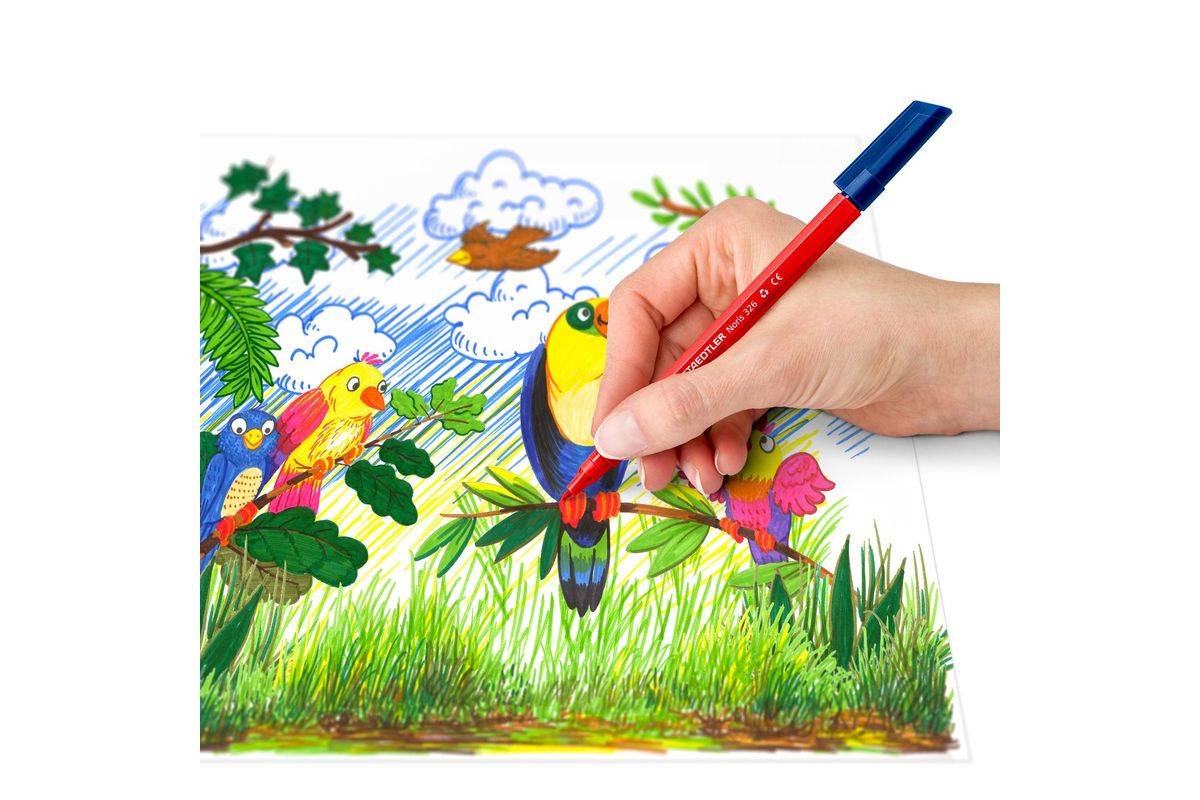 STAEDTLER viltstiften, coole en schattige set van 10 in een kartonnen etui (winkelprijs)-2