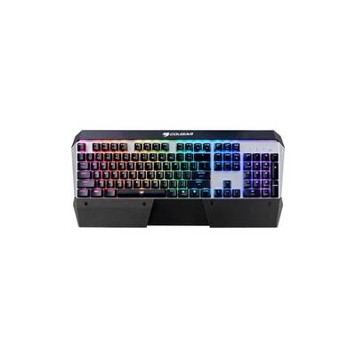 COUGAR CGR-WM1MB-ATR toetsenbord Gaming USB QWERTY Engels Aluminium, Zwart-0