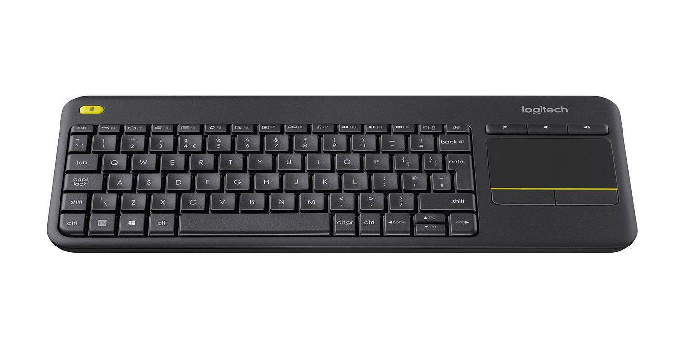 Logitech draadloos touchscreen toetsenbord K400 Plus US-2