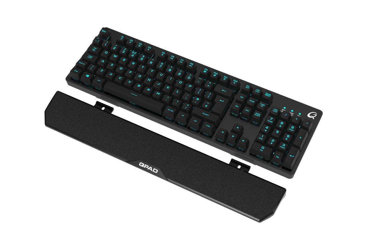 QPAD MK-40 toetsenbord Gaming USB QWERTZ Duits Zwart-1