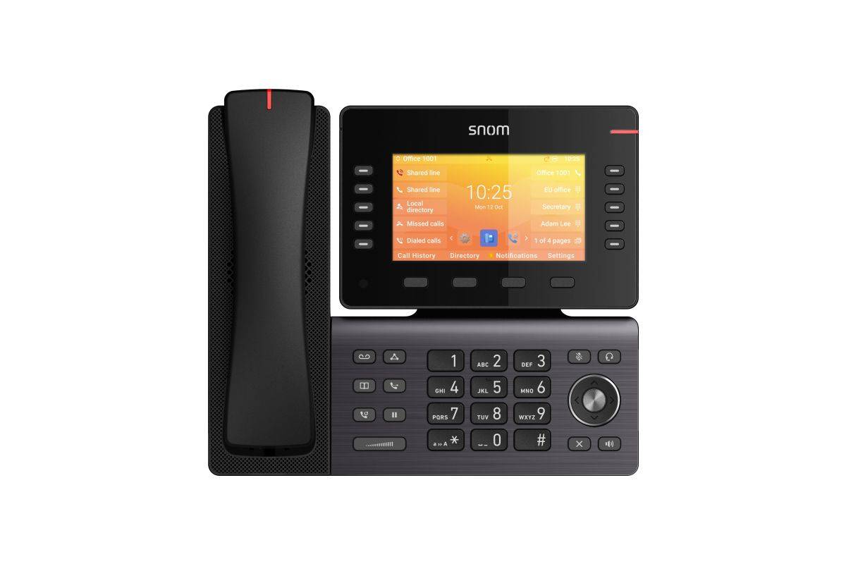 Snom D892M IP-telefoon Zwart TFT Wifi-0
