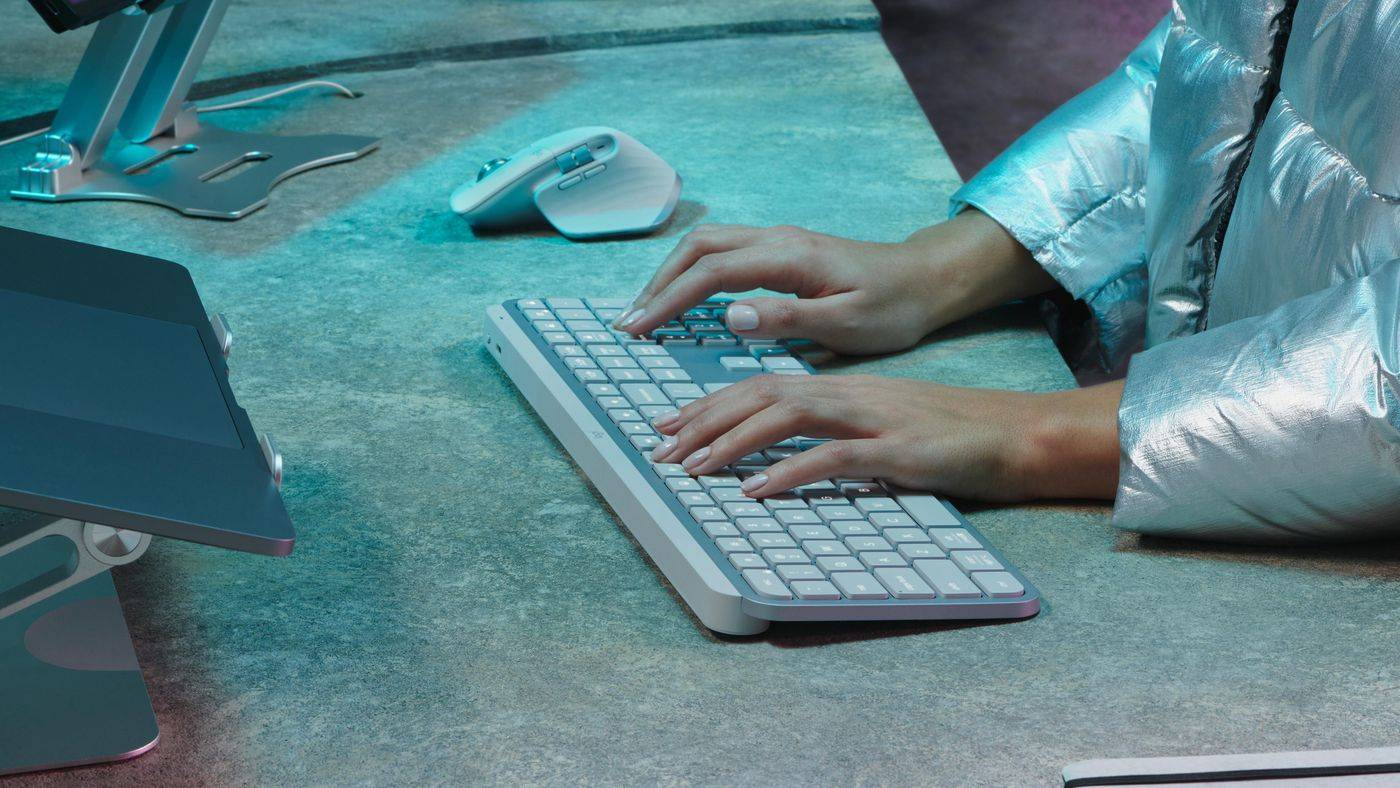 Symboolafbeelding voor Logitech MX Keys S Geavanceerd draadloos toetsenbord met verlichting