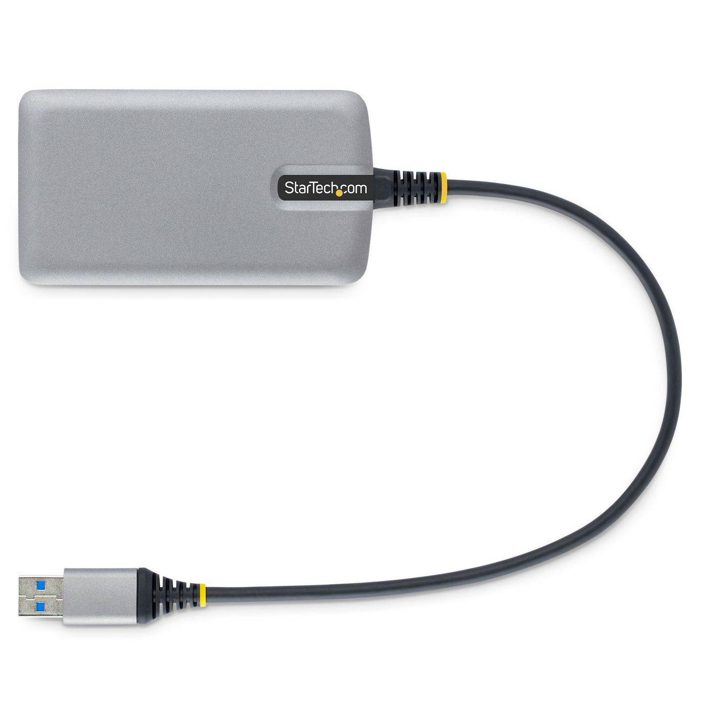 StarTech.com 4-poorts USB-hub, USB 3.0 (5 Gbps), busgevoed, USB-A naar 4x USB-A-hub met vrijwel extra voedingsingang, st-6