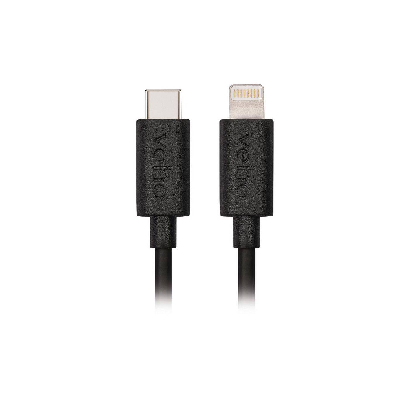 Laad en synchroniseer je Apple-apparaten met deze Apple MFI-goedgekeurde USB-C™ naar Lightning-kabel.-3