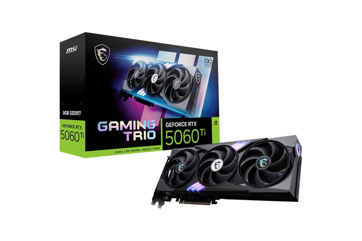 MSI GeForce RTX 5060 Ti 8G GAMING TRIO OC NVIDIA 8GB GDDR7-0