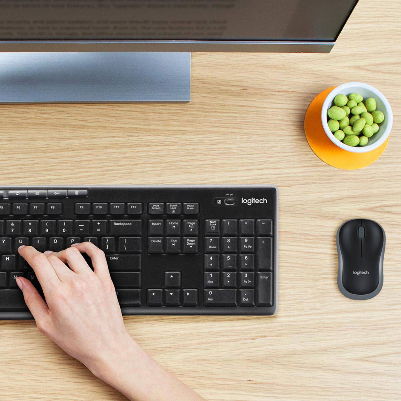 Logitech MK270 draadloos toetsenbord en muiscombinatie-1