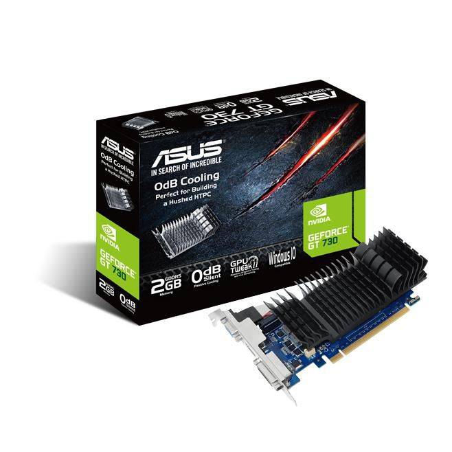 Asus NVIDIA GeForce GT730, PCI Express 2.0, OpenGL 4.4, 2048 MB GDDR5, 2560 x 1600-1