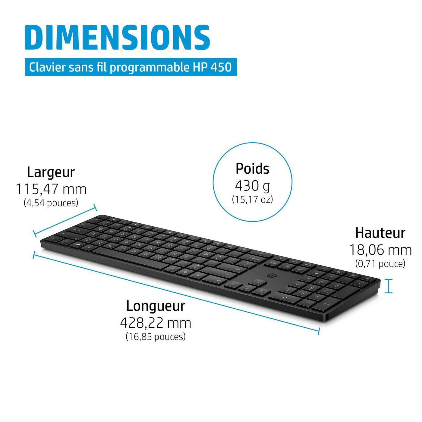 Symboolafbeelding voor HP 450 Draadloze BLK Programmeerbaar