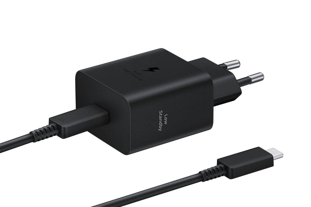 Samsung Galaxy voedingsadapter USB Type-C 45W zwart met kabel-2