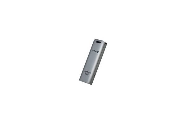 PNY FD64GESTEEL31G-EF USB stick 64 GB 3.2 Gen 1 (3.1 Gen 1) Roestvrijstaal