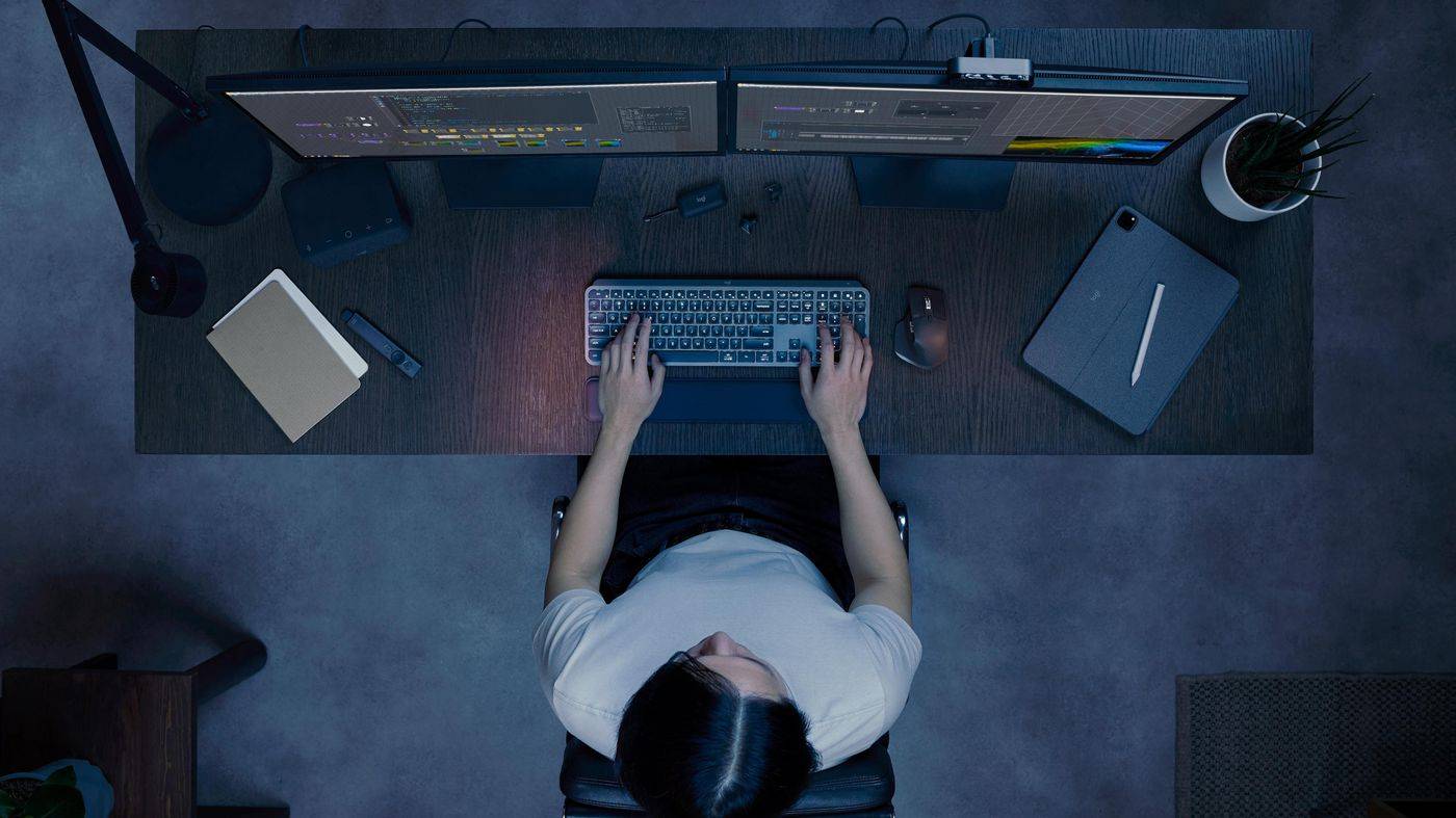 Symboolafbeelding voor Logitech MX Keys S Geavanceerd draadloos toetsenbord met verlichting