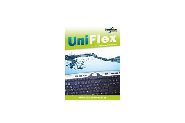 Baaske toetsenbordbeschermfolie uni flex transparant