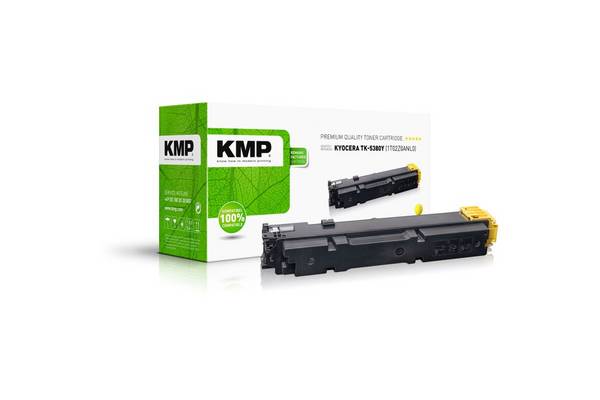 KMP-toner voor Kyocera TK-5380Y PA4000/MA4000-serie, geel, gereviseerd