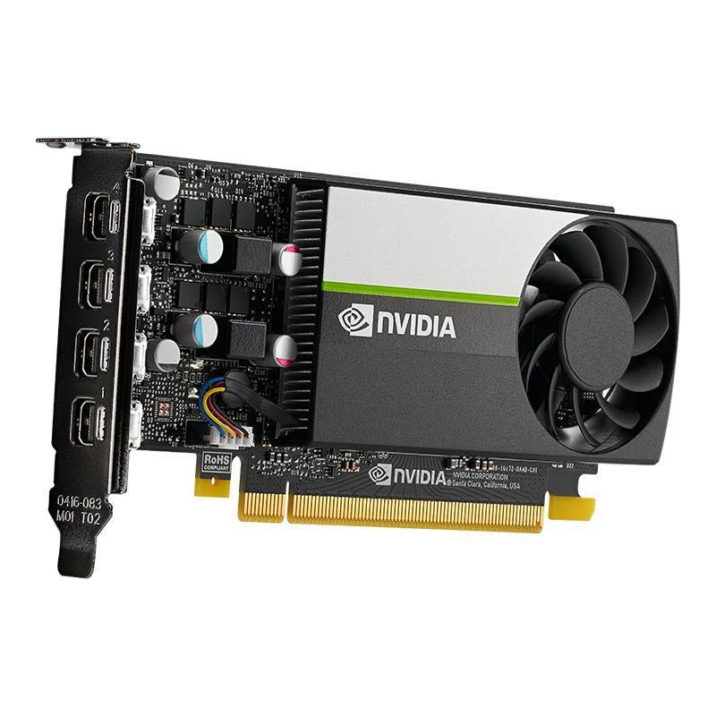 Symboolafbeelding voor PNY NVIDIA T1000, 896 CUDA, 4GB GDDR6, 4x mDP 1.4, PCIe 3.0 x16