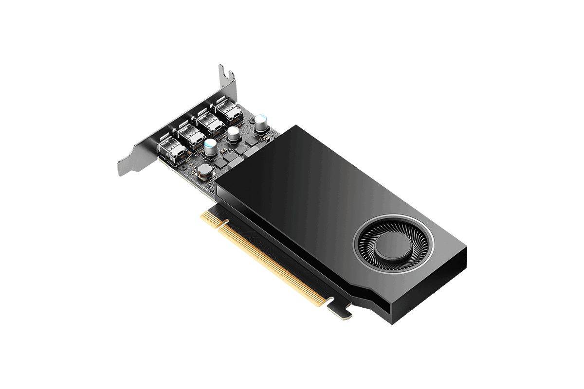 PNY VCNRTXA400-PL videokaart NVIDIA RTX A400 4GB GDDR6-1