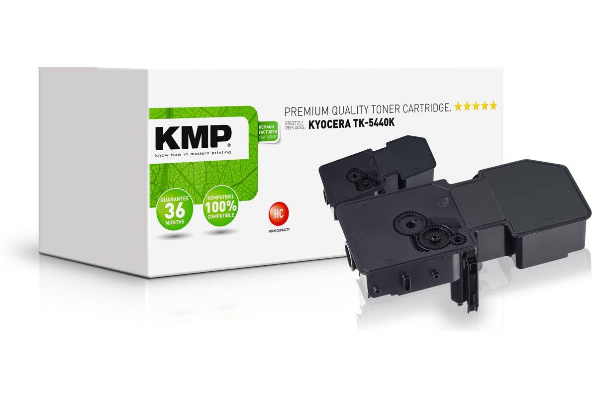 KMP-toner voor Kyocera TK-5440K PA2100/MA2100-serie, zwart, gereviseerd-0