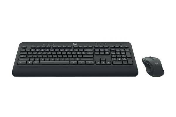 Logitech 920-008923 toetsenbord Inclusief muis Kantoor RF Draadloos QWERTY US International Zwart