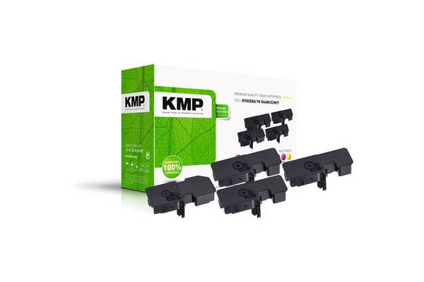 KMP 2927,3005 tonercartridge, 4 stuks, compatibel met zwart, cyaan, magenta en geel.
