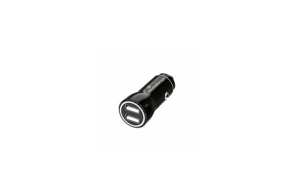 MediaRange MRMA103-03 oplader voor mobiele apparaten, universeel, zwart, DC, auto