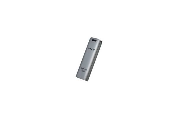PNY FD32GESTEEL31G-EF USB stick 32 GB 3.2 Gen 1 (3.1 Gen 1) Roestvrijstaal