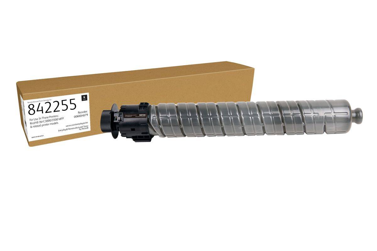 Everyday™ zwarte gereviseerde toner van Xerox, compatibel met Ricoh (842255), standaardcapaciteit-0