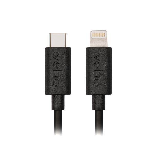Laad en synchroniseer je Apple-apparaten met deze Apple MFI-goedgekeurde USB-C™ naar Lightning-kabel.-1