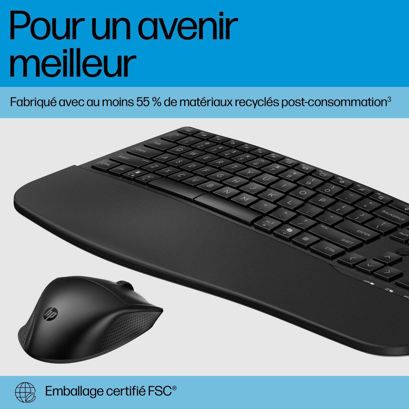 Symboolafbeelding voor HP INC 685 Comfort Dual-Mode Keyboard and Mouse Combo (8T6L7UT) - QWERTY
