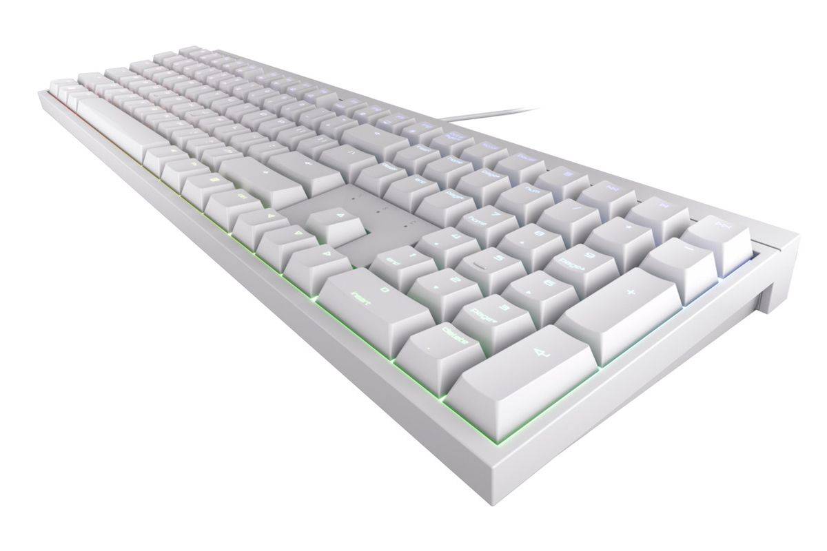 CHERRY MX 2.0S toetsenbord Gaming USB QWERTZ Duits Wit-1