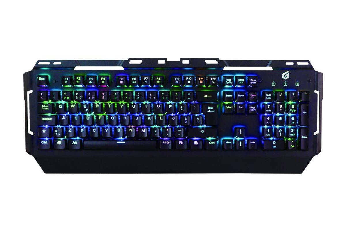 Conceptronic KRONIC toetsenbord Gaming USB QWERTY Portugees Zwart-2