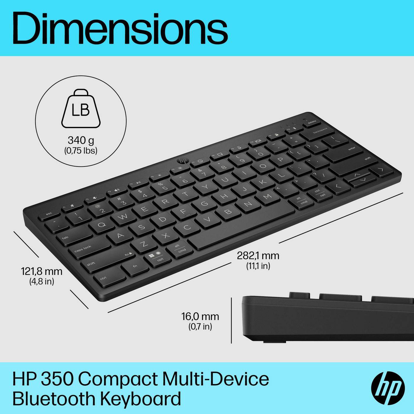 HP 350 Compact Multi-Device Bluetooth-toetsenbord-3