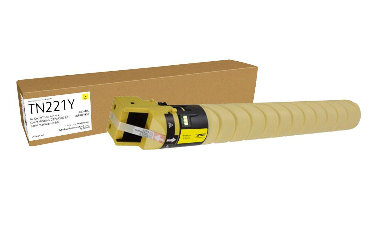 Everyday™ gele gereviseerde toner van Xerox, compatibel met Konica Minolta A8K3230 (A8K3230), standaardcapaciteit-0
