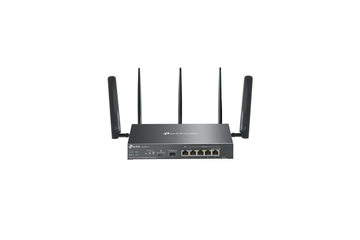 TP-Link Omada ER706W-4G draadloze router Gigabit Ethernet Dual-band (2,4 GHz / 5 GHz) Zwart-0