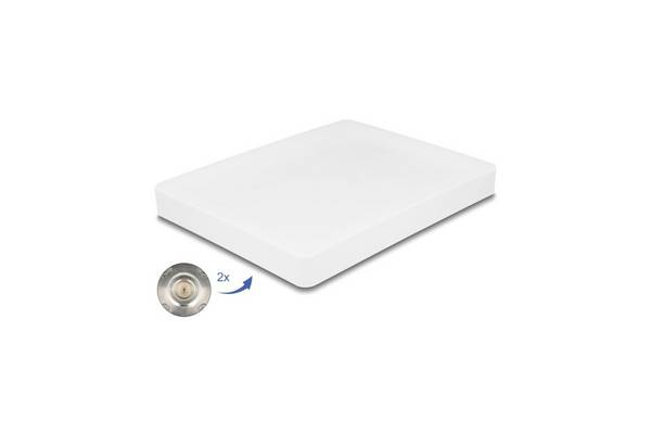Delock WiFi 6 MIMO Antenna 2 x N jack 8 dBi directional pole mounting outdoor