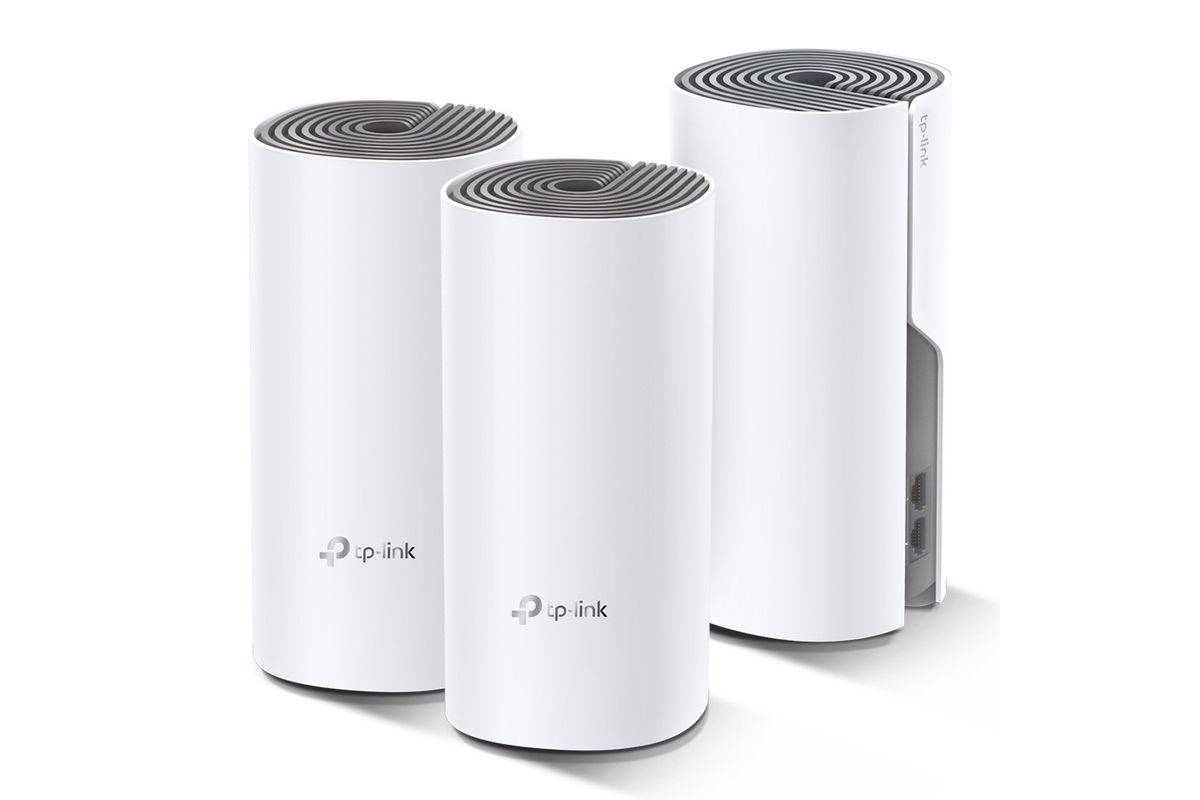 TP-Link Deco E4 (3-pack) Dual-band (2,4 GHz / 5 GHz) Wi-Fi 5 (802.11ac) Wit, Grijs 2 Intern-0