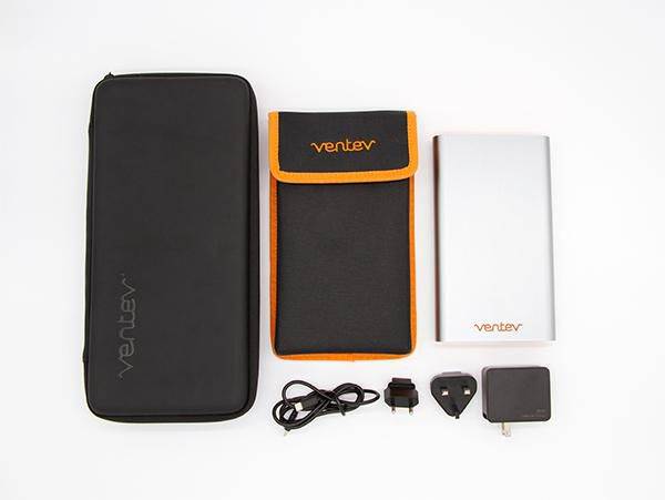Ventev VenVolt 2 accupack voor locatieonderzoek, lithium-polymeer, 26400 mAh, 98 Wh, USB Type A, USB Type C, RJ-45-1