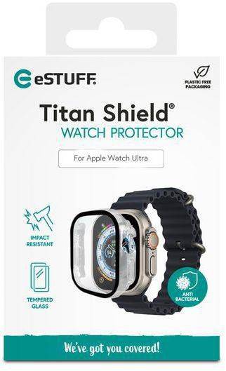 eSTUFF Titan Shield Full Body Screenprotector voor Apple Watch Ultra - Helder-2