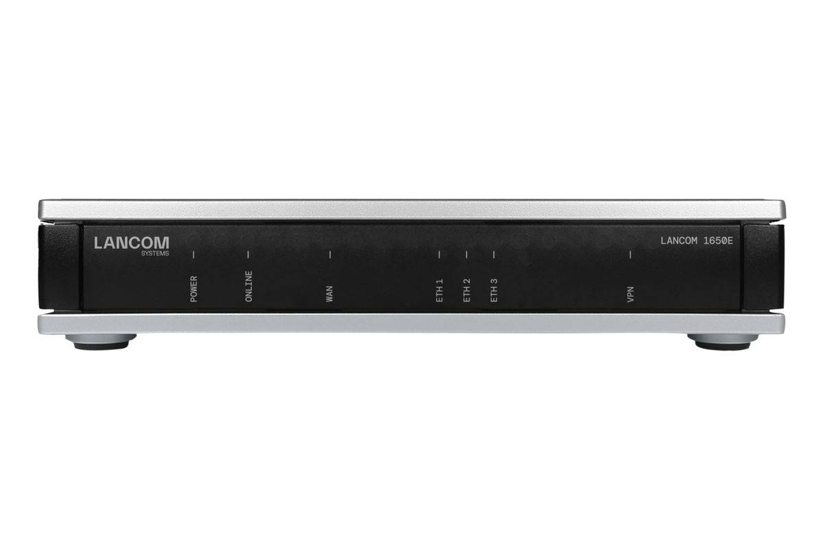 LANCOM 1650E bedrade router Gigabit Ethernet Zwart, Grijs-0