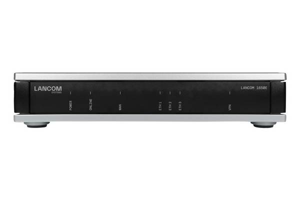 LANCOM 1650E bedrade router Gigabit Ethernet Zwart, Grijs