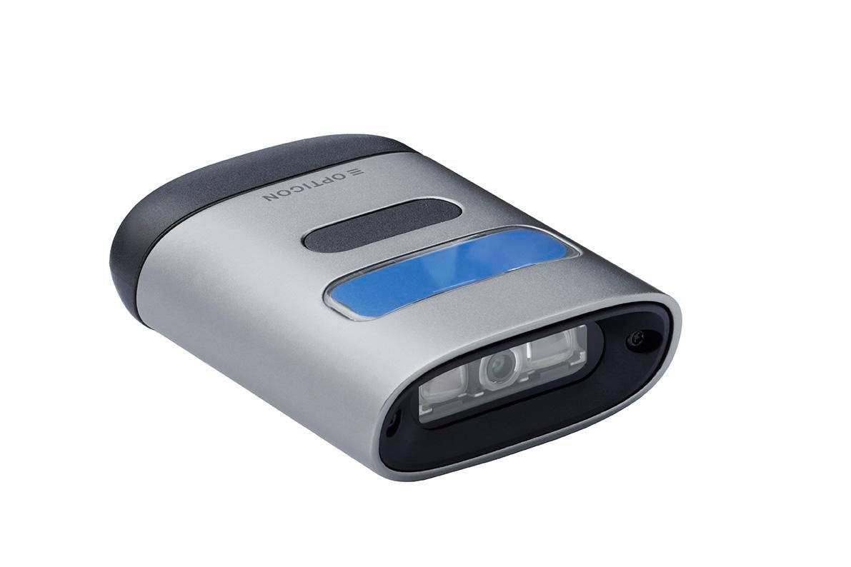 Opticon OPN-6000 Companion, 2D, NFC, Qi, Bluetooth, USB-C, 500 mAh, 1 MB, iOS, Android, Win, HID/SPP/VCP/MSD/CDC, Zwart,-0