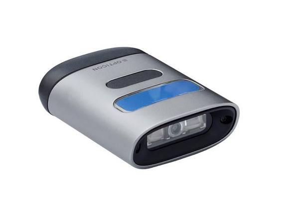 Opticon OPN-6000 Companion, 2D, NFC, Qi, Bluetooth, USB-C, 500 mAh, 1 MB, iOS, Android, Win, HID/SPP/VCP/MSD/CDC, Zwart,