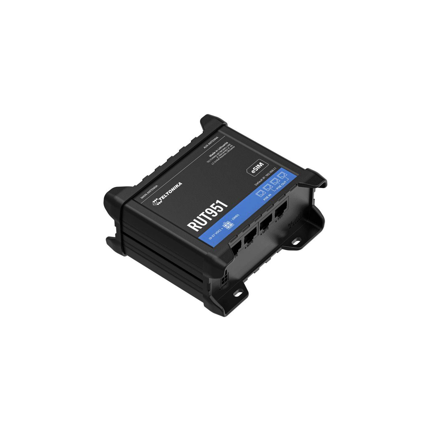 Teltonika Networks RUT951 PoE+ met voeding-1