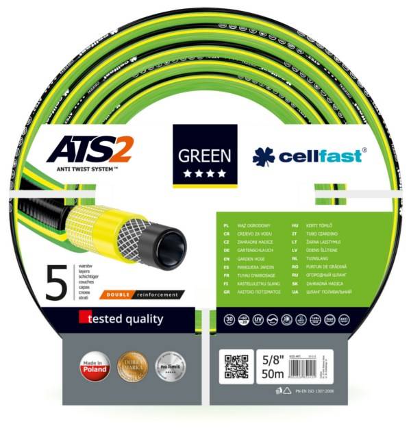 CELLFAST TUINSLANG GROEN ATS2 5/8" 50 m-0