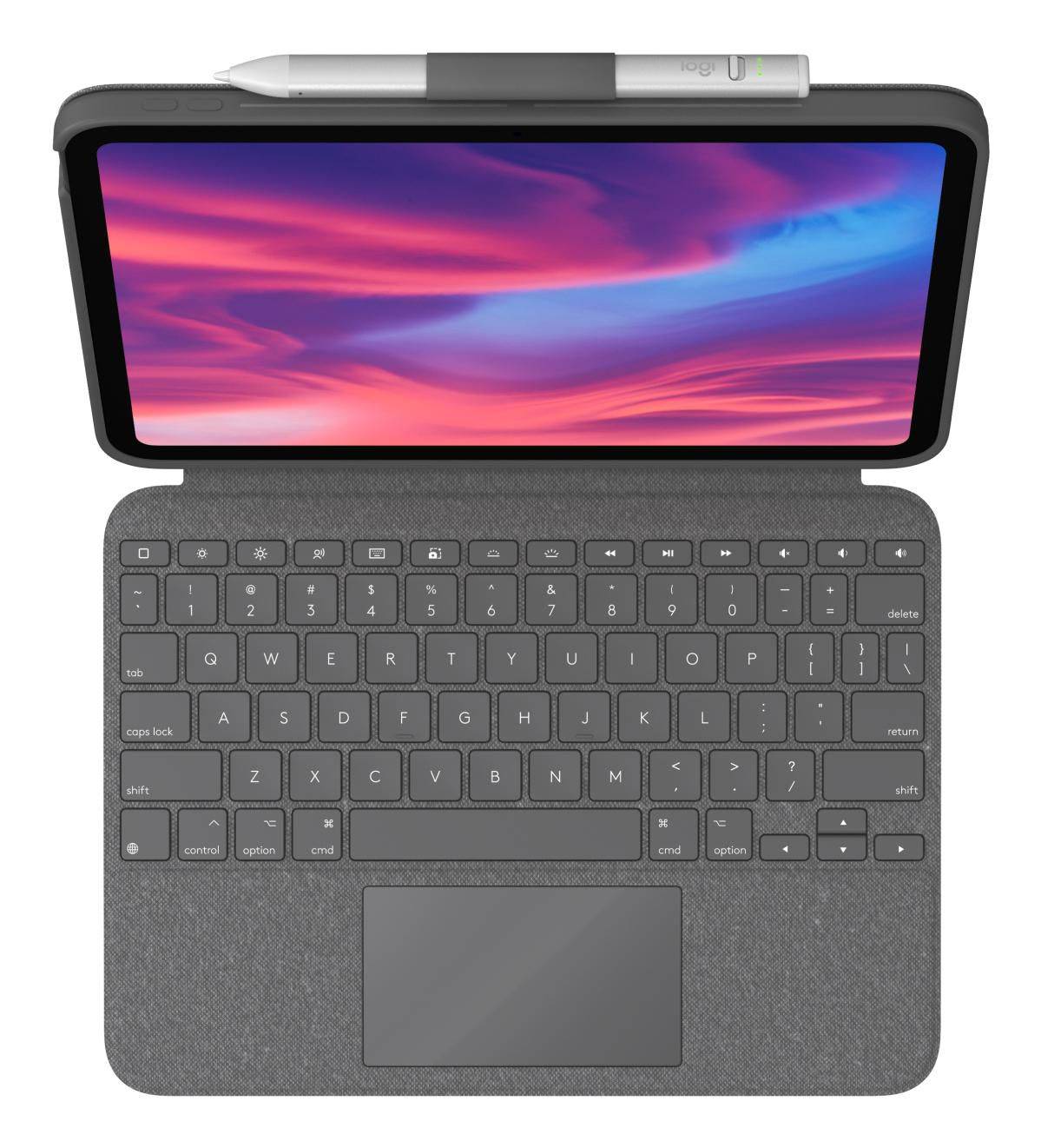 Logitech Combo Touch met afneembare toetsenbord- en trackpadhoes voor iPad-1