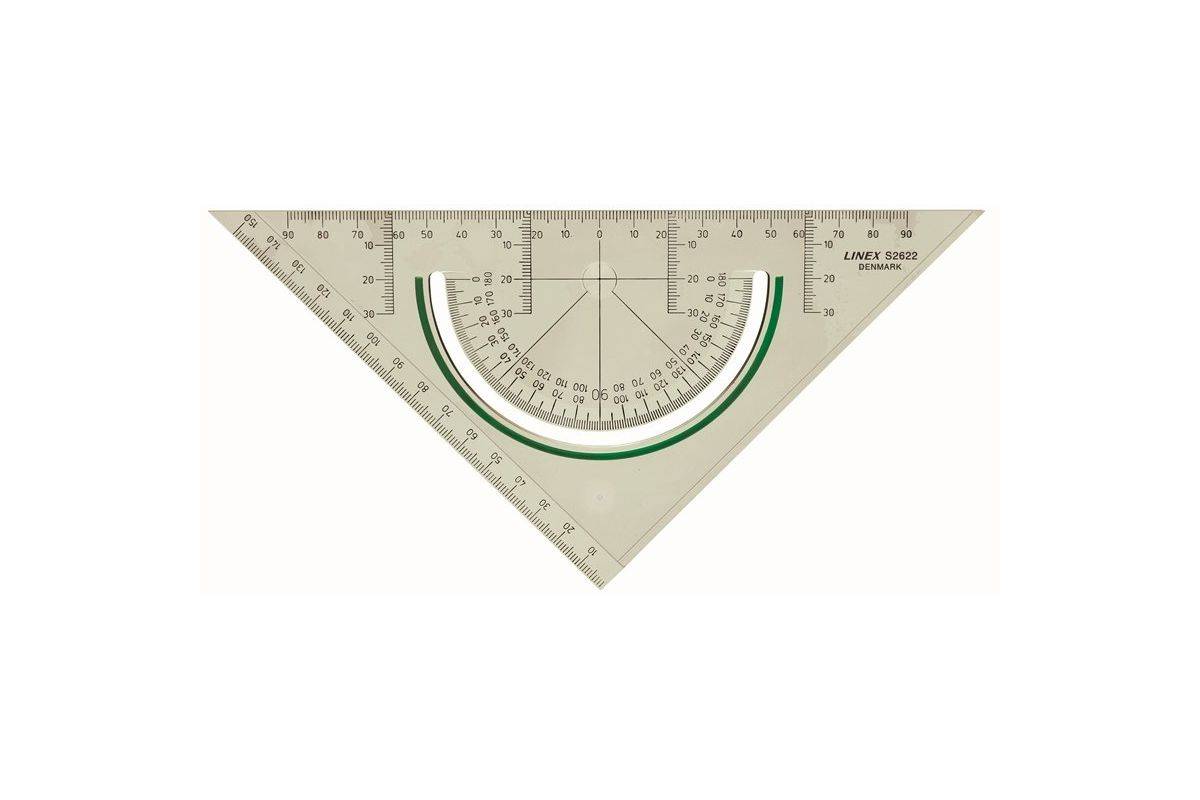 Linex S2622 45° cirkel Styreenacrylonitril (SAN) Transparant 1 stuk(s)-0